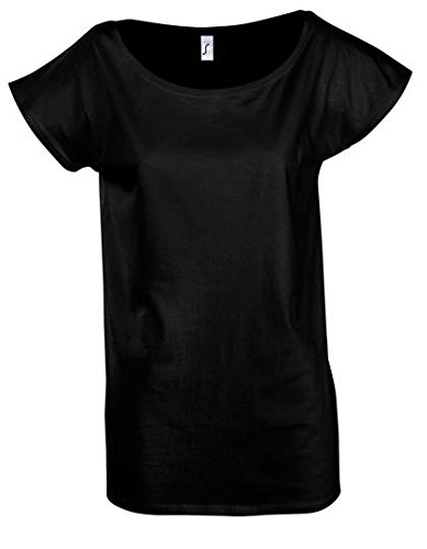 SOL´S Women T-Shirt Marylin, Größe:L, Farbe:Deep Black von SOL'S