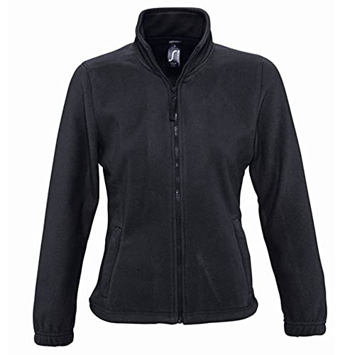 SOLS Damen North Fleece-Jacke mit durchgehendem Reißverschluss (2XL) (Anthrazit) XXL,Anthrazit von SOL'S