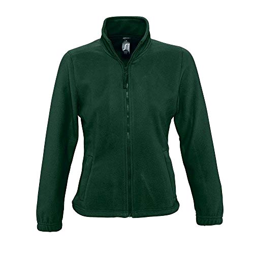 SOLS Damen North Fleece-Jacke mit durchgehendem Reißverschluss (2XL) (Tannengrün) XXL,Tannengrün von SOL'S