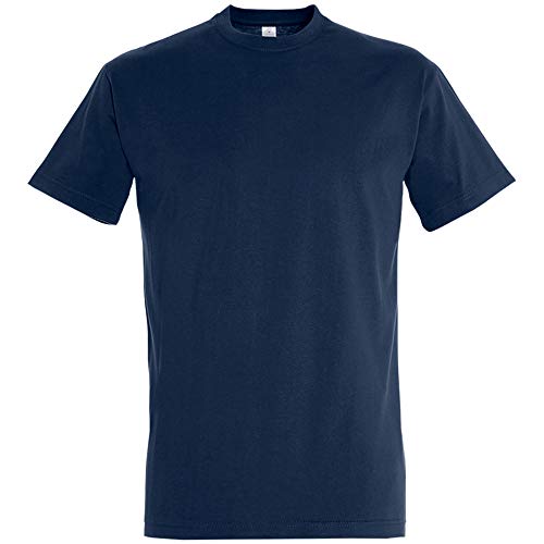 Sols Imperial – Herren-T-Shirt mit kurzen Ärmeln, marineblau, XXL von SOL'S