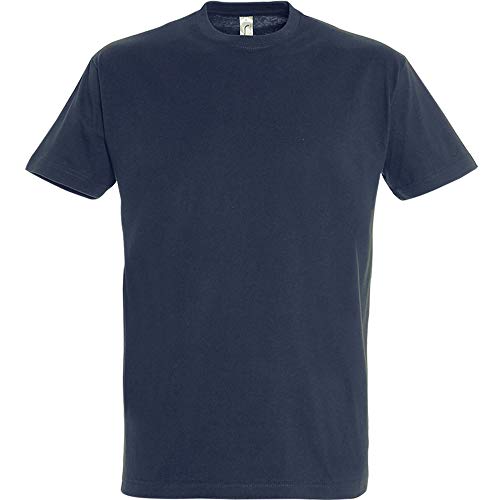 Sols Imperial – Herren-T-Shirt mit kurzen Ärmeln, Dunkelblau, XL von SOL'S
