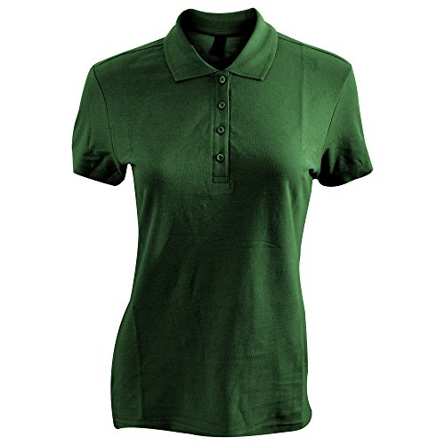 SOLS Passion Damen Polo-Shirt, Kurzarm (Large) (Tannengrün) von SOL'S