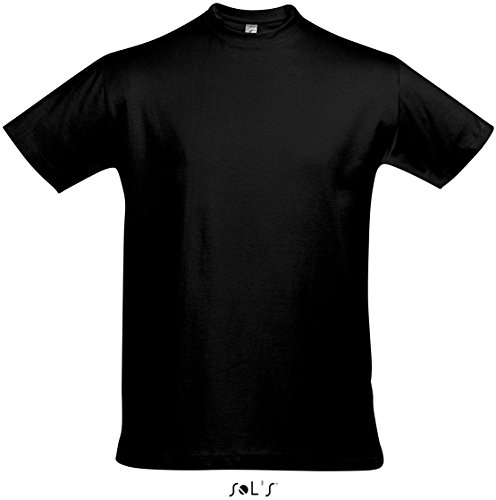 Sol's Imperial T-Shirt 11500, Größe 5XL, schwarz Sol's Imperial 5XL,Schwarz von Sols