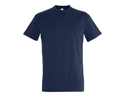 Sols 12er Pack s Imperial T-Shirts Übergrößen XS bis 5XL (L, Navyblau) von Sols