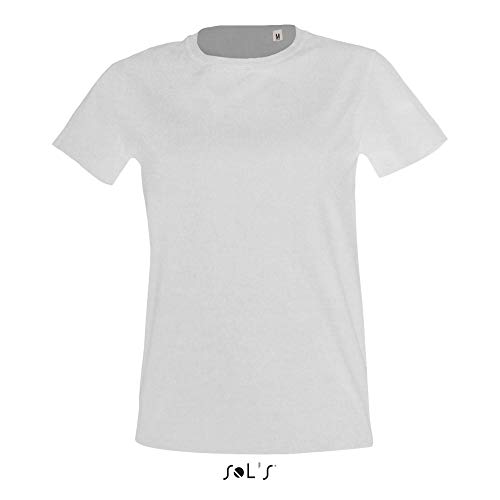 Sols Damen Sol's Imperial Fit Women T-Shirt, weiß, M von SOL'S