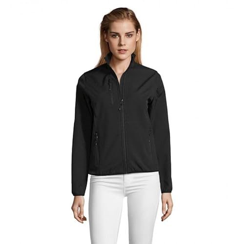 Sols Damen Sol's Radian Women Softshelljacke, Schwarz, M von SOL'S