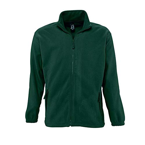 Sols - Fleecejacke 'North' bis Größe 5XL 3XL,Fir Green von Sols