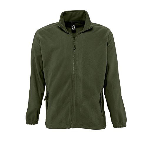 Sols - Fleecejacke 'North' bis Größe 5XL L,Army von SOL'S
