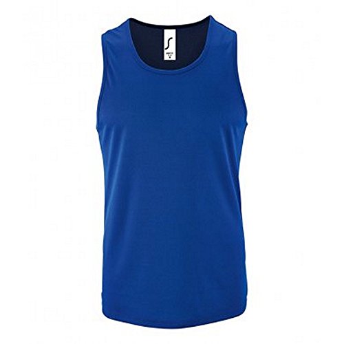 Sols Herren Sporty Performance Tank Top (L) (Königsblau) von SOL'S