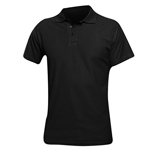 Sols Herren Spring II Polo-Shirt, Kurzarm (4XL) (Schwarz) von SOL'S