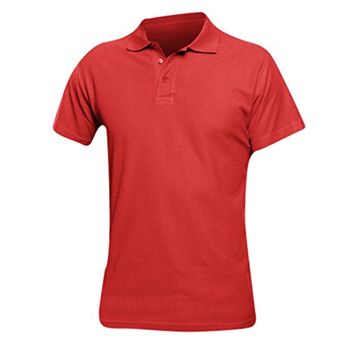 Sols Herren Spring II Polo-Shirt, Kurzarm (5XL) (Rot) von SOL'S