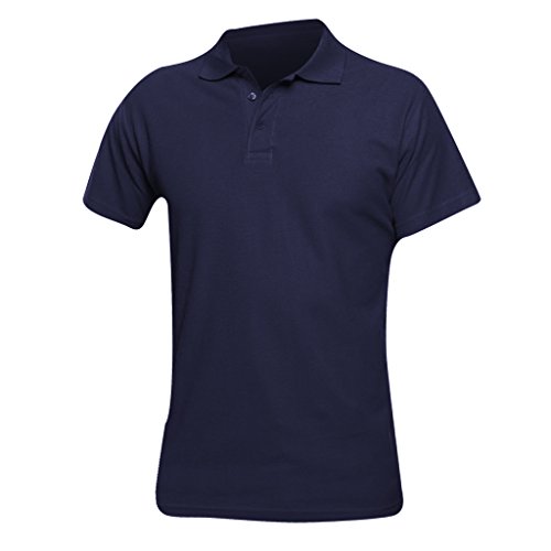Sols Herren Spring II Polo-Shirt, Kurzarm (Large) (Marineblau) von SOL'S