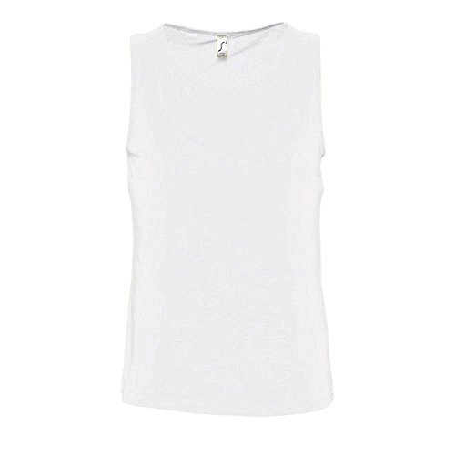 Sols - Men´s Tank Top 'Justin' / White, L L,White von Sols