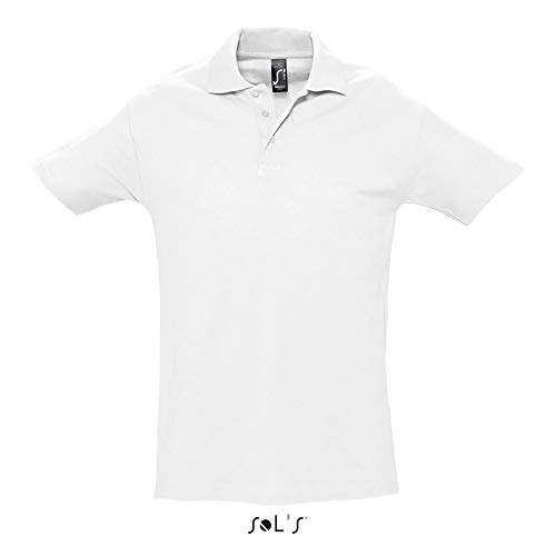 Sols´S Polo Spring II, Größe:4XL, Farbe:White von SOL'S