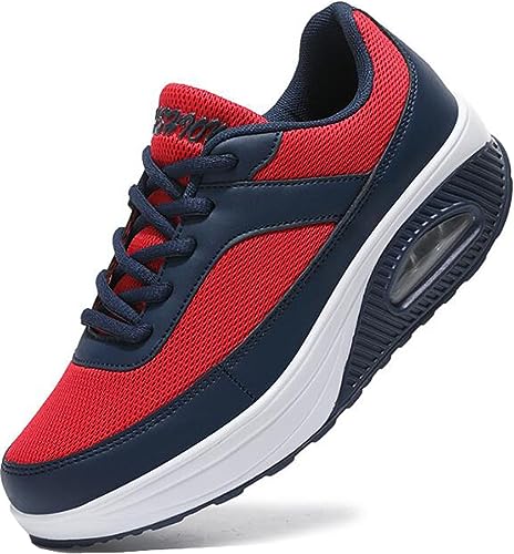 Solshine Damen Chic Plateau Schnürer Sneakers Walkmaxx Shape-up FitnessschuheDunkel Blau11 41EU Solshine Damen Chic Plateau Schnürer Sneakers Walkmaxx Shape-up FitnessschuheDunkel Blau11 41EU von Solshine