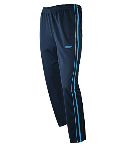 Soltice Herren Jogginghose aus Mikrofaser, schnelltrocknend, Bequeme Freizeithose mit Taschen, leichte Sporthose (M bis 3XL) XXL [B] Navy von Soltice