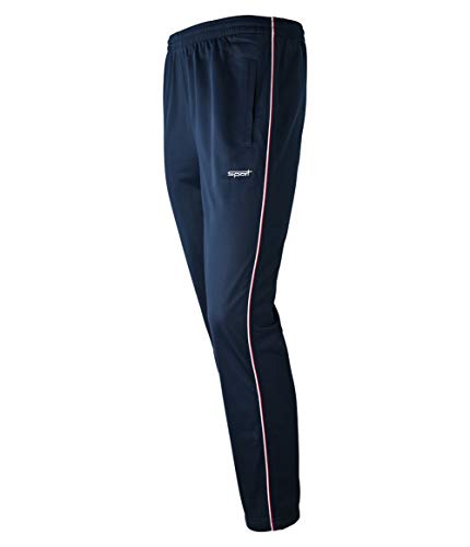 Soltice Jogginghose aus Mikrofaser, Bequeme Freizeithose, leichte Sporthose, schnelltrocknend (M bis 3XL) (2XL, [A] Navy) von Soltice