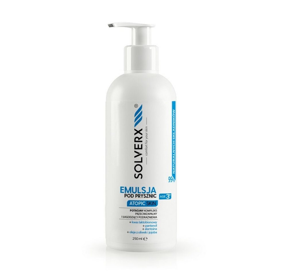 Solverx Duschgel Atopische Haut Beruhigende und entzündungshemmende Duschgel von Solverx