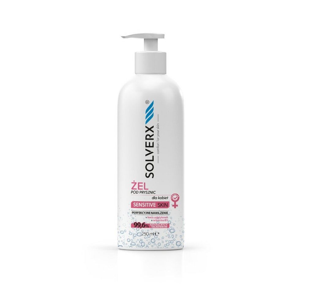 Solverx Duschgel Sensitive Haut Duschgel für empfindliche Haut 250ml Solverx Duschgel Sensitive Haut Duschgel für empfindliche Haut 250ml von Solverx