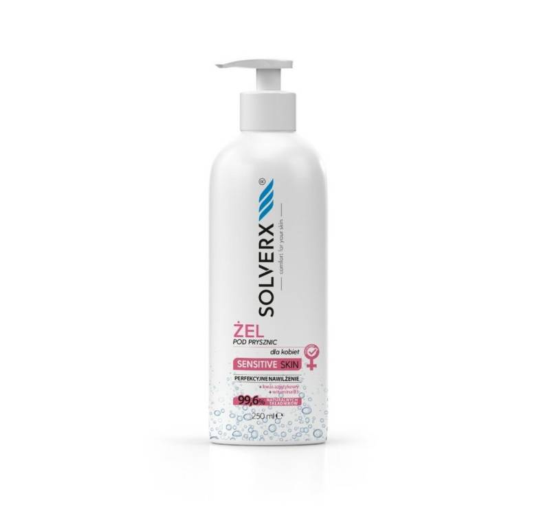 Solverx Duschgel Sensitive Haut Duschgel für empfindliche Haut 250ml Solverx Duschgel Sensitive Haut Duschgel für empfindliche Haut 250ml von Solverx