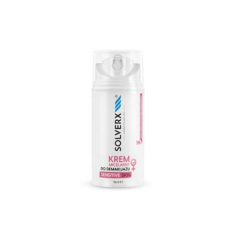 Solverx Make-up-Entferner Empfindliche Haut Mizellen-Make-up-Entfernungscreme 100ml von Solverx