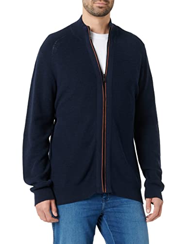 Street One MEN Herren D253429 Cardigan, deep Navy Blue, L von Street One MEN