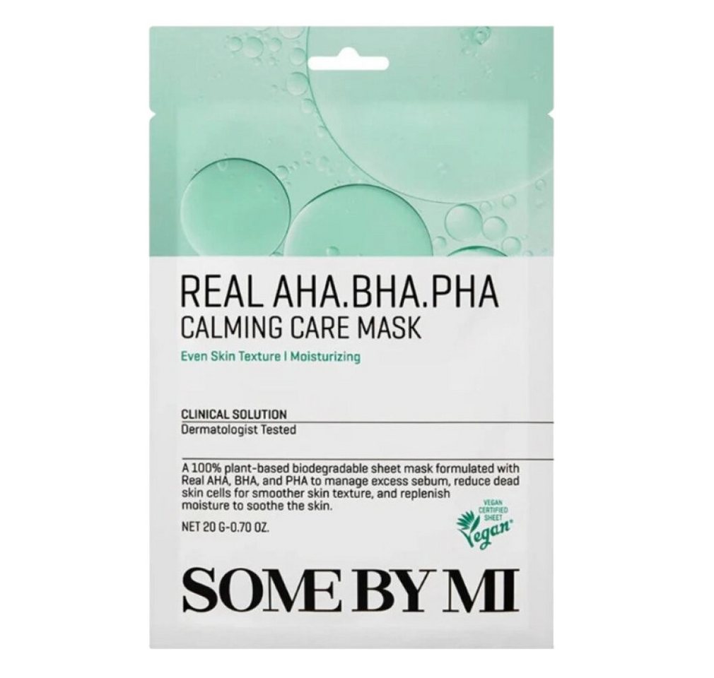 Some By Mi Gesichtsmaske Real AHA.BHA.PHA Beruhigende Pflegemaske 20 g von Some By Mi