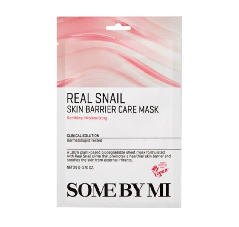 Some By Mi Gesichtsmaske Real Snail Hautbarriere-Pflegemaske 20 g von Some By Mi