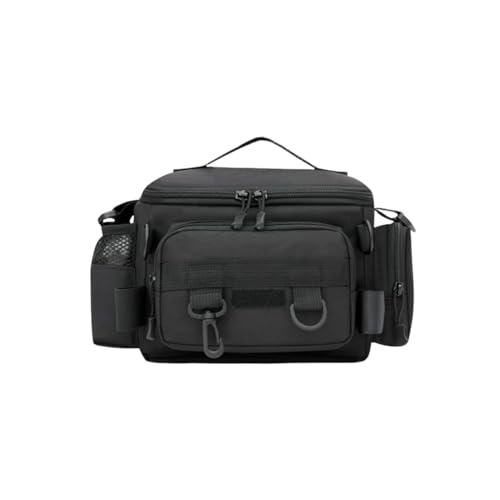 Somerway Tasche zum Karpfenangeln, einzelne Schultertasche, Meeresangeln, mit gepolstertem Schultergurt, wasserabweisend, Oxford-Tuch, Camouflage, Outdoor-Tragetasche, Wandern, Reisen, Schwarz Somerway Tasche zum Karpfenangeln, einzelne Schultertasche, Meeresangeln, mit gepolstertem Schultergurt, wasserabweisend, Oxford-Tuch, Camouflage, Outdoor-Tragetasche, Wandern, Reisen, Schwarz von Somerway