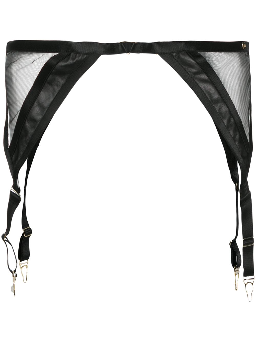 Something Wicked 'Mia' Strumpfhalter - Schwarz von Something Wicked