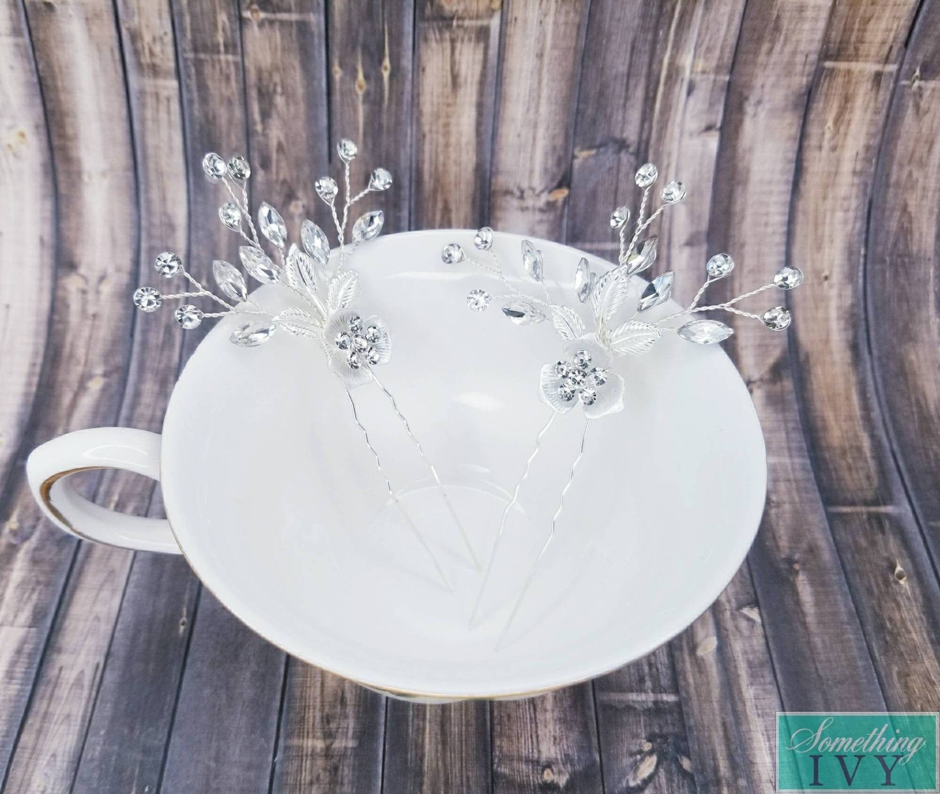 Fast Ship - Silber Haar Pins, Hochzeit Pins Oder Rose Gold Bobby Sticks | Als Set Verkauft von SomethingIvy