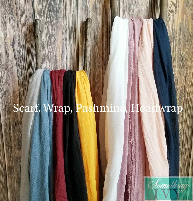 Lux Weiche Baumwollschals - Pashminas Baumwollvertuschungen Hochzeits-Wraps Brautjungfernschals Abendkleidschals Headwraps von SomethingIvy