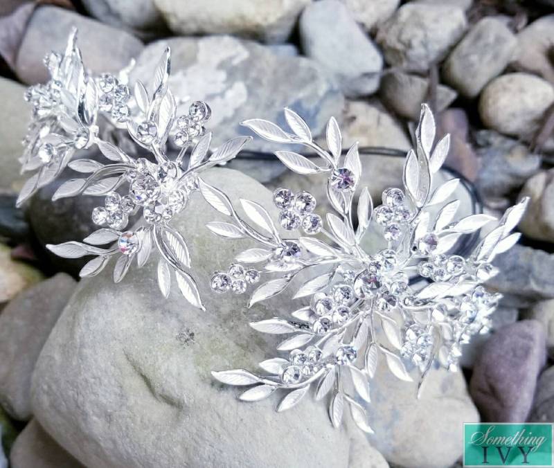 Marquis Stones Seitliches Verkrustetes Stirnband - Verkrustetes Kristall Facerahmt von SomethingIvy