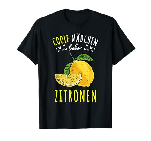 Sommer Coole Mädchen lieben Zitronen T-Shirt Sommer Coole Mädchen lieben Zitronen T-Shirt von Sommer Coole Mädchen lieben Zitronen