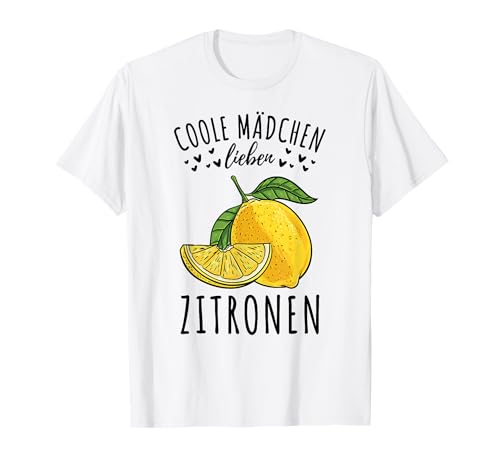 Sommer Coole Mädchen lieben Zitronen T-Shirt Sommer Coole Mädchen lieben Zitronen T-Shirt von Sommer Coole Mädchen lieben Zitronen