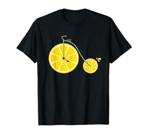 Zitronen Bike - Lustiges Lemon Fahrrad Rad Motiv T-Shirt Zitronen Bike - Lustiges Lemon Fahrrad Rad Motiv T-Shirt von Sommer Früchte Obst Männer Frauen Kinder Geschenk