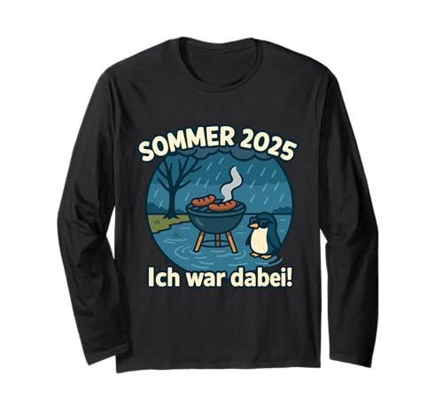 Grillen Sommer Mode 2025 Männer witzige Coole Sprüche Damen Langarmshirt von Sommer Mode 2025 Party Trend Malle Mallorca Print