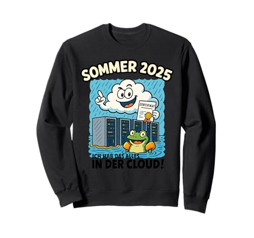 Sommer witzige Coole Sprüche für Herren Informatik lustig Sweatshirt von Sommer Mode 2025 Party Trend Malle Mallorca Print