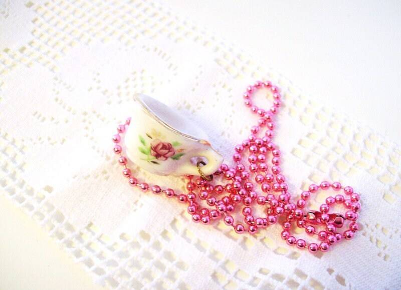 Kette Teetasse Kette Teetasse von Sommernachtstraeume