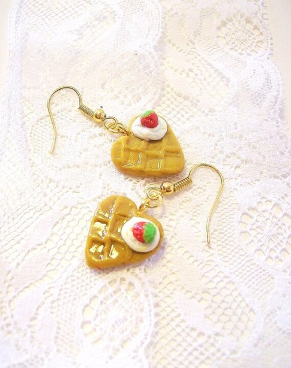 Waffel-Ohrhänger Waffel-Ohrhänger von Sommernachtstraeume