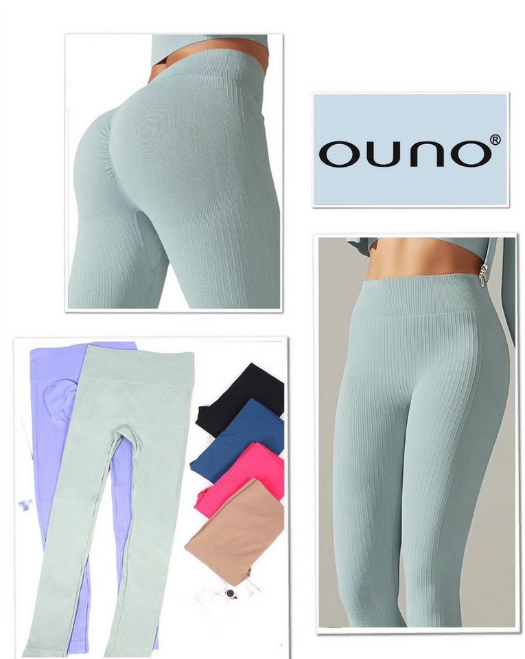 Sonderpostendiscount Bauchweg-Leggings Damenlegging Push UP High Waist Sportlegging Modell3974 von Sonderpostendiscount