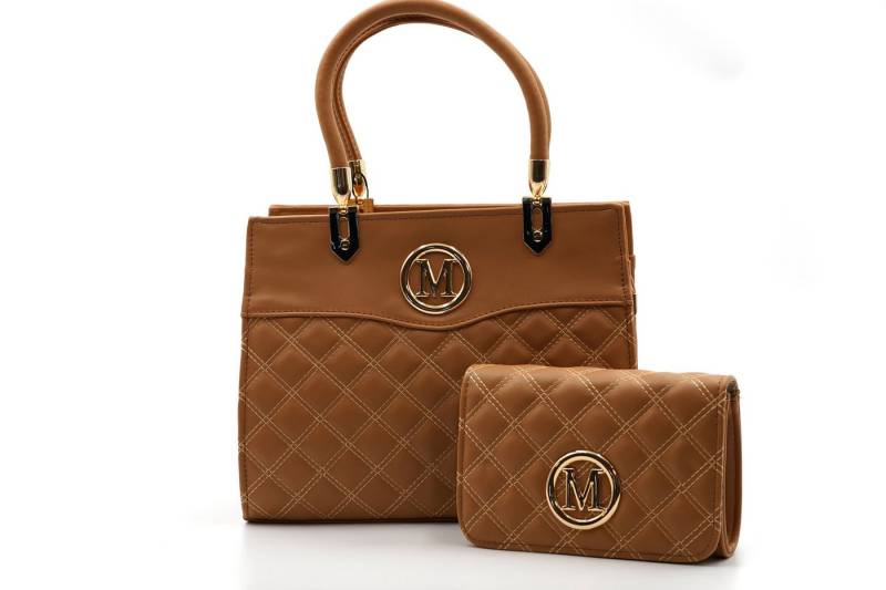 Sonderpostendiscount Handtasche Damenhandtasche mit zusätzlicher Clutches Modell 90060 von Sonderpostendiscount