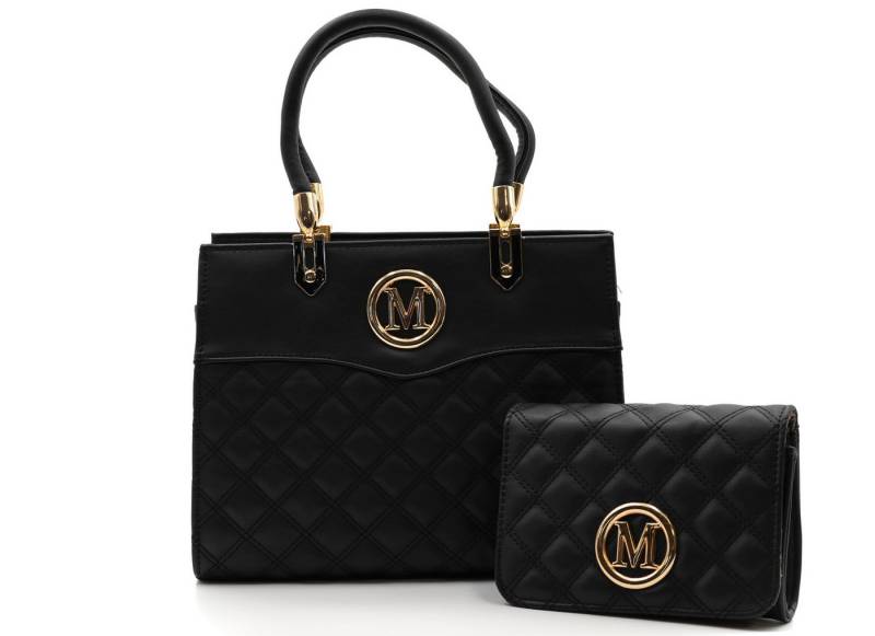 Sonderpostendiscount Handtasche Damenhandtasche mit zusätzlicher Clutches Modell 90060 von Sonderpostendiscount