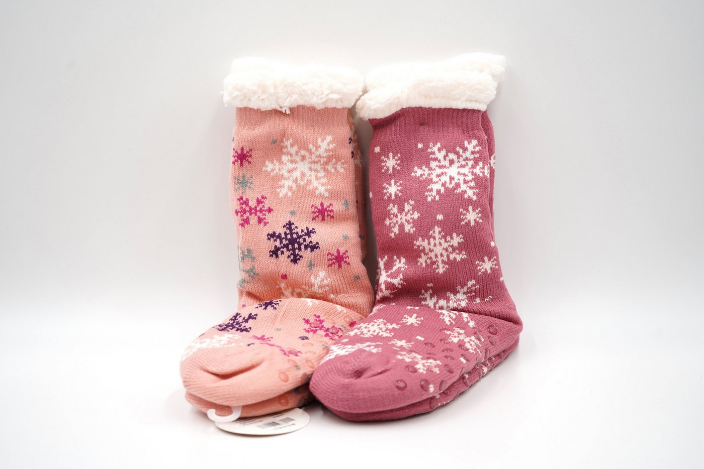 Sonderpostendiscount Kuschelsocken Home Socks Kuschelsocken verschiedene Farben (2er Pack) von Sonderpostendiscount