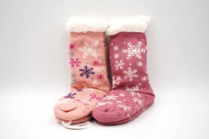 Sonderpostendiscount Kuschelsocken Home Socks Kuschelsocken verschiedene Farben (2er Pack) von Sonderpostendiscount