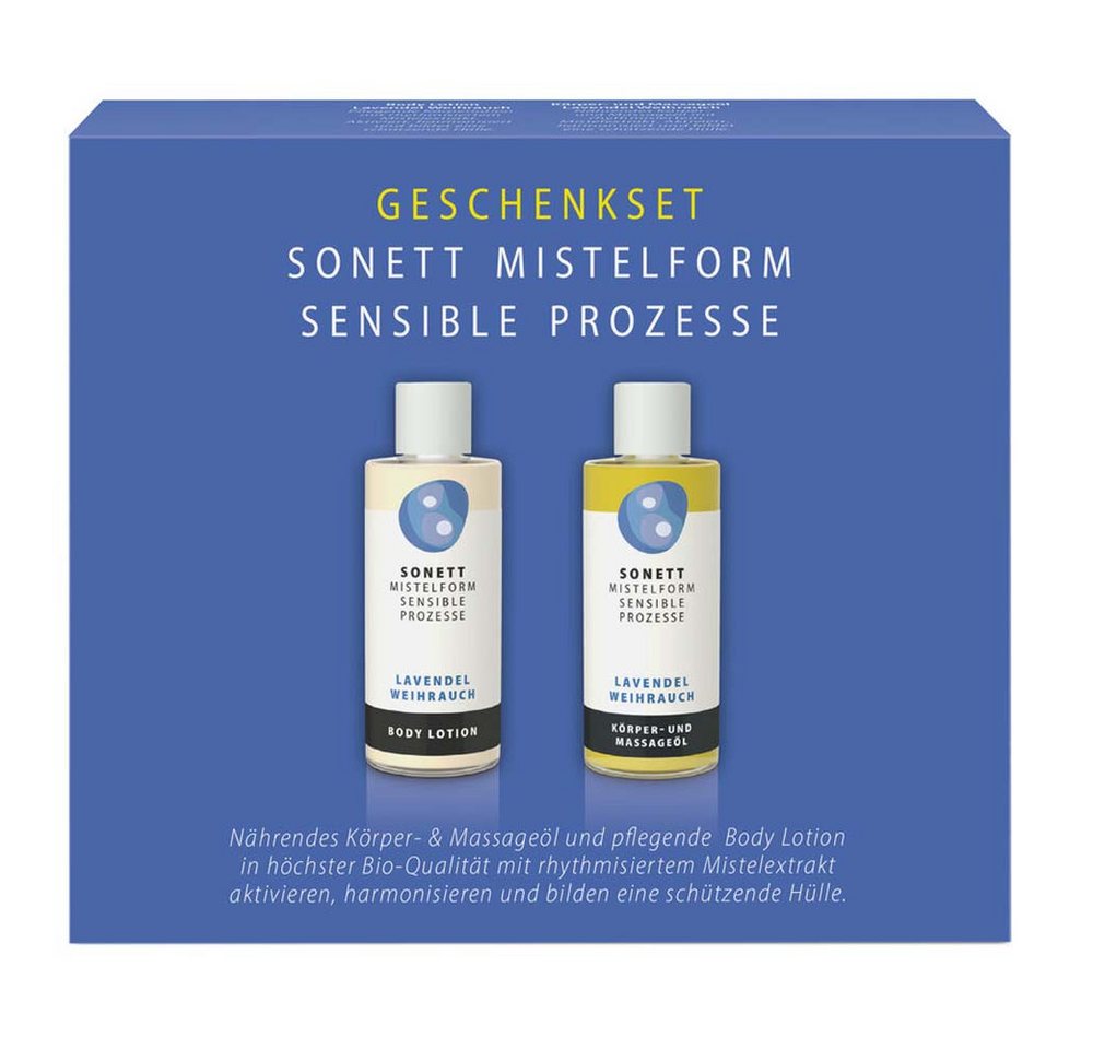 Sonett Mistelform Geschenkset - Lavendel-Weihrauch 2x50ml Pflegeset (2-St) von Sonett