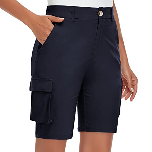 Soneven Sport Shorts Damen XXL Bermuda Leicht mit Knopfleiste, Elastisch Bund, Verfügbare Gürtel Soneven Sport Shorts Damen XXL Bermuda Leicht mit Knopfleiste, Elastisch Bund, Verfügbare Gürtel von Soneven
