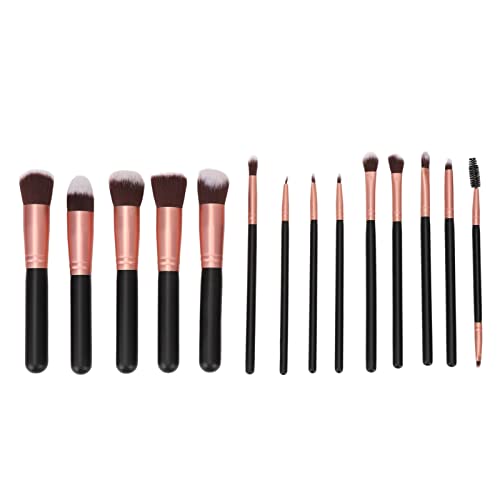 14-teiliges Lidschatten-Make-up-Pinsel-Set, tragbarer weicher Kunstfaserpinsel für das tägliche Schönheits-Make-up von Sonew