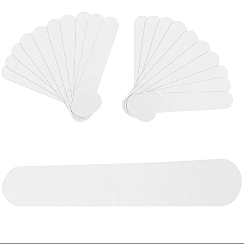 20pcs Collar Sweat Pads Einweg-Hutkragen Antitranspirant Sticker Selbstklebende Neck Liner Pads Verhindern Schweißflecken(Weiß) von Sonew