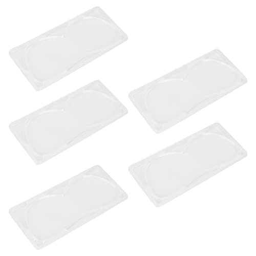 5Pcs DIY Augenmaske Patch Formen, Transparent ABS Wiederverwendbare Augenmaske Maschine Patch Formen, Augen Schönheit Maske Maker Form für DIY von Sonew